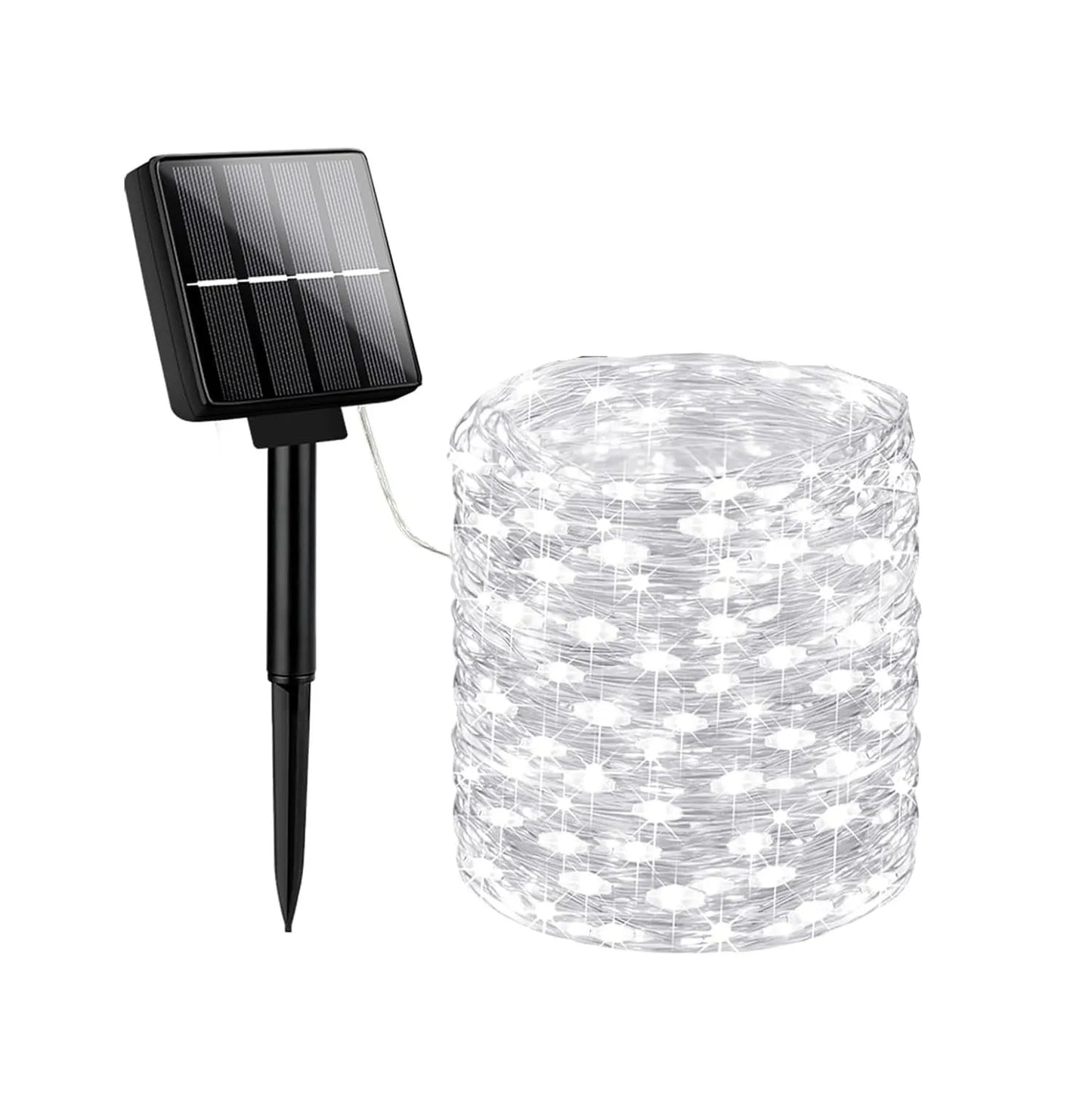 Solar Fairy String Lights Outdoor LED String Lights 8 Modes IP65 Waterproof for Christmas Garden Balcony Patio Tree Yard Decor