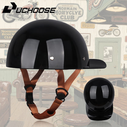 Vintage men's baseball caps motorcycle retro helmets ladybug helmets electric car baseball caps half helmets