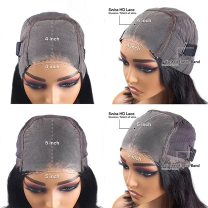 1B30 Highlight Body Wave Human Hair Wig 13x6 13x4 Hd Lace Front Wig Loose Body Wave PrePlucked Pre Cut Lace 4x4 5x5 Glueless Wig