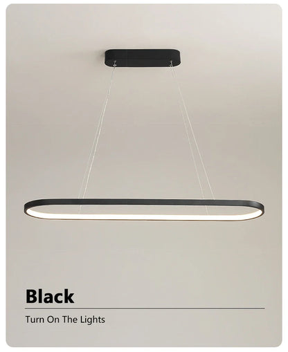 Modern LED Pendant Light 70/90CM Line Lamp For Living Room Dining Room Office Hotel Haning light Home Decor Lighting Fixtures