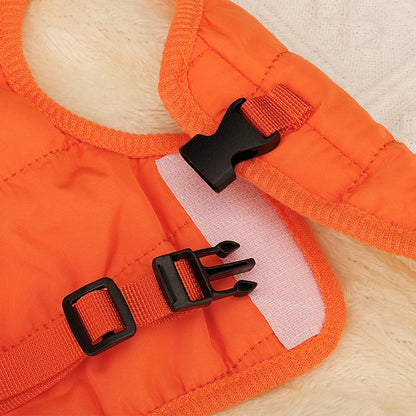 Warm Dog Clothes Thick Cotton Pet Clothing Soft Fur Padded Winter Dog Coat Jacket Clothes For Small Medium Dogs Cats Chihuahua