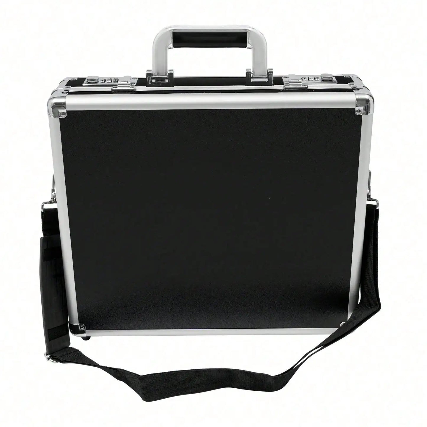 Locking Briefcase, Hard Security Briefcase With Dual Combination Locks, Briefcases For Bussiness