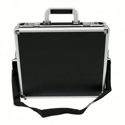 Locking Briefcase, Hard Security Briefcase With Dual Combination Locks, Briefcases For Bussiness