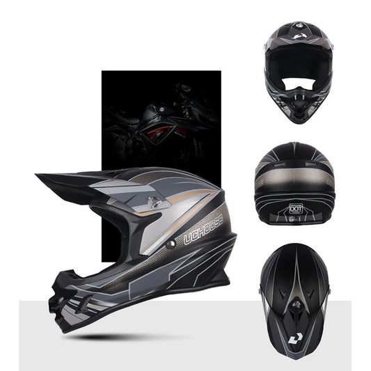 DOT Helmets Motocross Kask Cross Downhill Soporte Casco Off Road Helmet Racing Classic Motorcycle Original Enduro Goggles