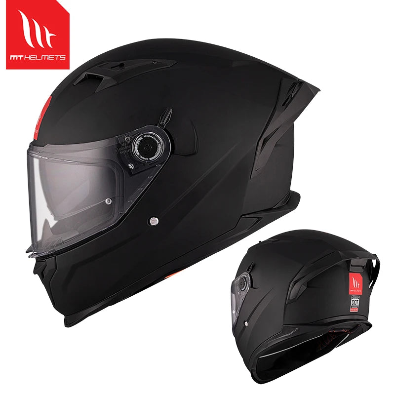 New MT Braker SV Motorcycle Helmet ECE DOT Certification Full face Double lens Racing off-road Helmet Capacetes Cascos Para Moto