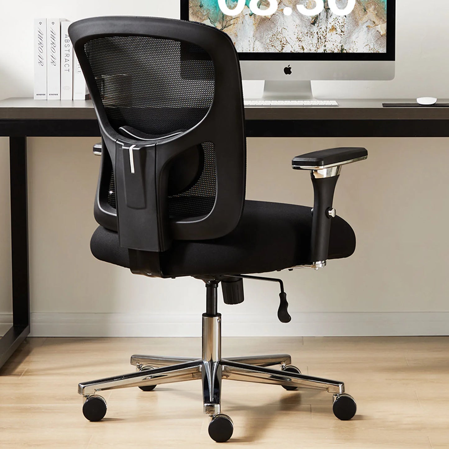 JHK 500lbs Heavy Duty Mesh Backrest Lumbar Support Office Chair Ergonomic Adjustable Height 4D Armrest Gaming Chairs for Home
