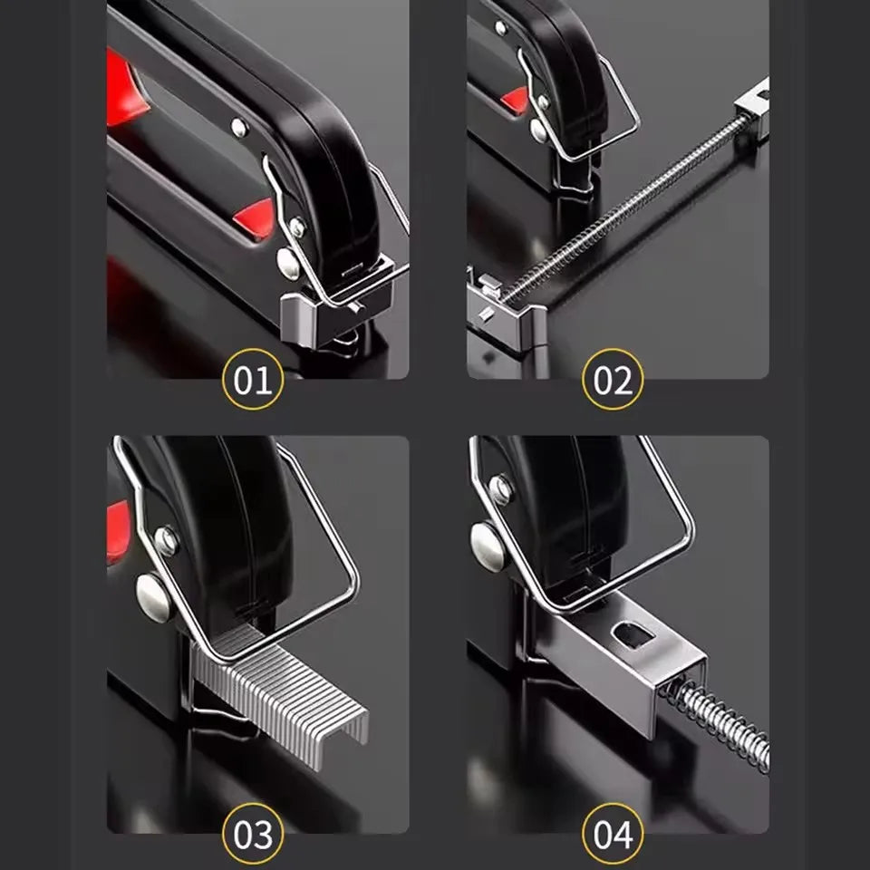 Manual Nailing Gun Light duty Home Use Code Nailing Gun Air Nail Woodworking Special Direct Staple Book Carpentry Tools U/T/N