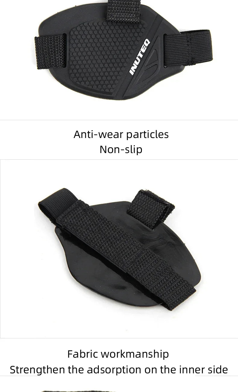 Motorcycle Shift Pad Rubber Boot Protective Cover Adjustable Shifter Shield Anti Slip Pad Shoe Cover Motorcycle Shoe Protection
