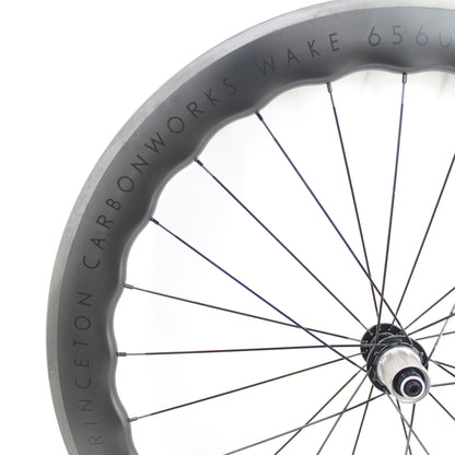 Newest 700C Road Bike UD Full Carbon Fibre wheelset Carbon Bicycle Wheelset clincher tubeless rims 65mm wave 25mm width V brake