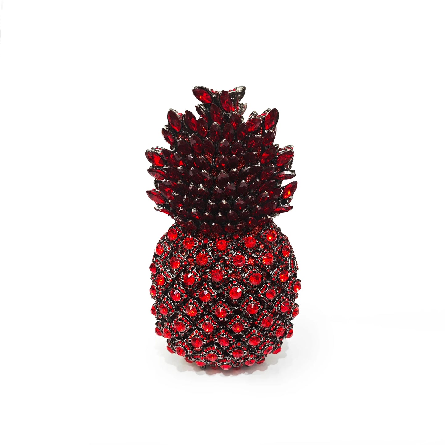 Blue Stone Pineapple Bag Diamond White Party Dinner Clutches Crystal Women Prom Formal Handbags For Lady Rhinestone Purses Bags