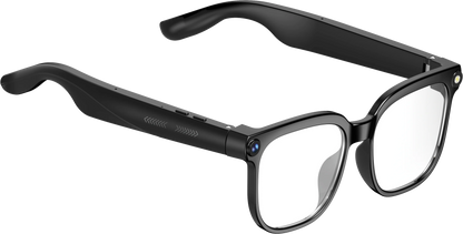 Amovan 2026 Smart Glasses AI 4K UHD 8MP 800W Camera Video Call Translation Voice Assistant Music Smart Glasses Detachable Lens