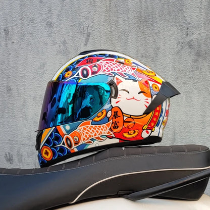 dual-lens Motocross helmet Professional racing dual lens safety helmet, off-road motorcycle full face protector, approved by DOT
