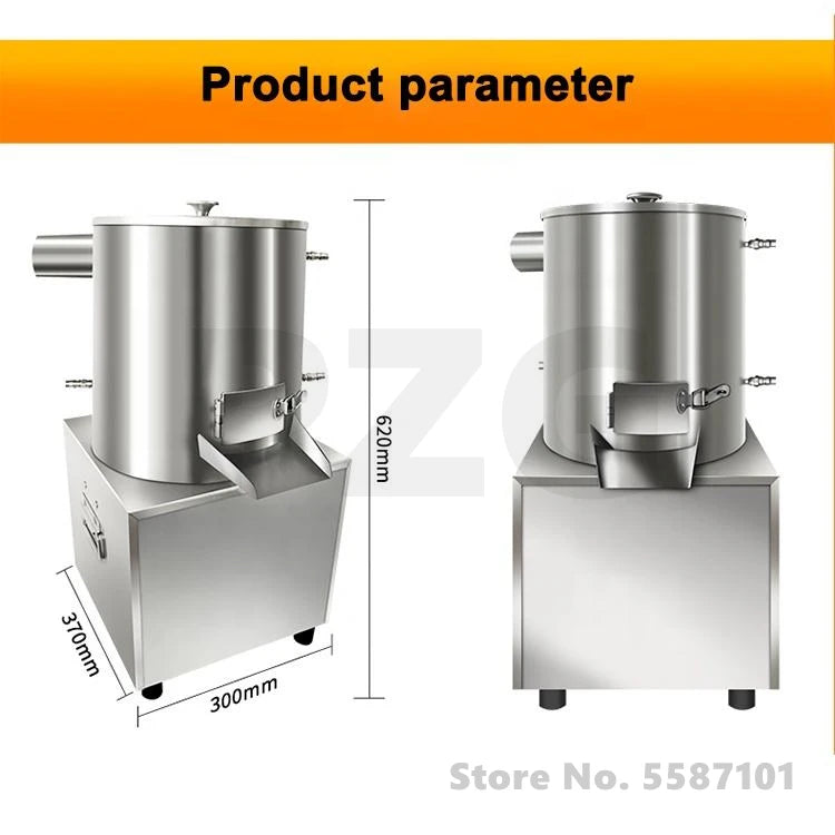Pneumatic Table-Top Garlic Peeling Separating Machine Garlic Peeler Garlic Skin Removing Machine For Restaurant