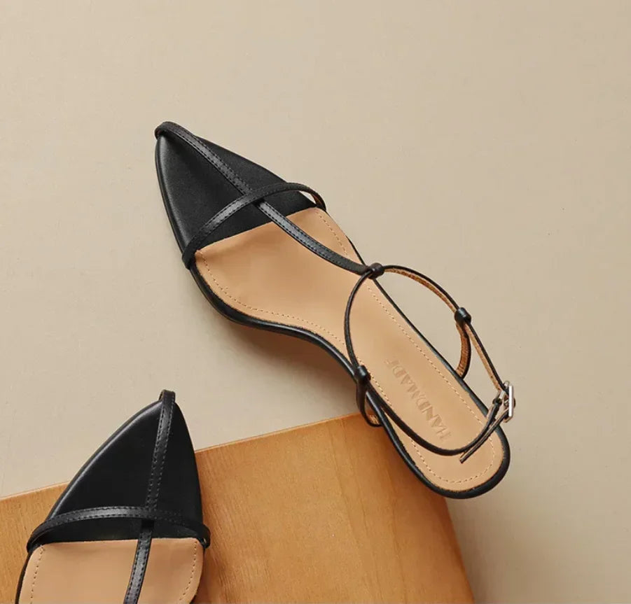 High Heels Sandals Sexy Women Pointed Toe Shoes Luxury Woman Slippers New Pumps Beach Dress Flip Flops Party Mujer Sandalias
