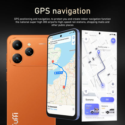 FUFFI Global Vision I17 Pro Max Smartphone Android 5800mAh 8G RAM 512GB ROM 6.56 Inch 720x1612HD 24+48MP 5G Network Mobile Phone