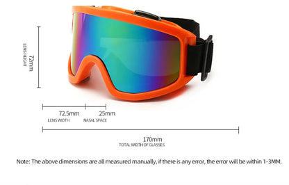 Protective Glasses Motorcycle Helmet Outdoor Sports Windproof Dustproof Eye Glasses Ski Snowboard Goggles Motocross Riot Contr