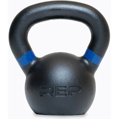 Fitness Single Kettlebells 25lb Range, Cast Iron, Strength Training, Adjustable Weight, Power Workout Equipment, Home Gym, Free