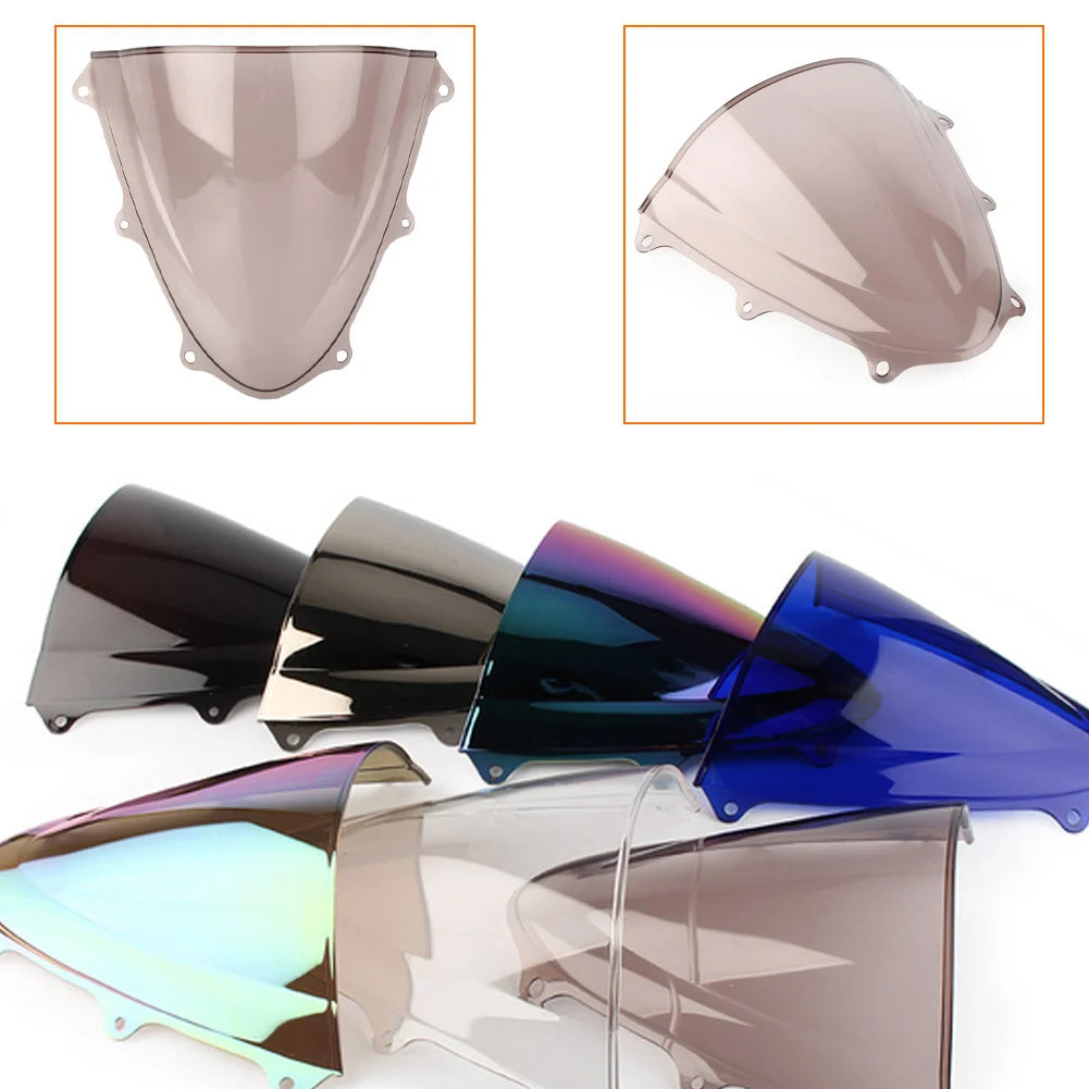 Windshield For Suzuki GSX-R GSXR 600 750 GSXR600 2011-2018 K11 Double Bubble WindScreen Motorcycle Accessories Fairing Deflector