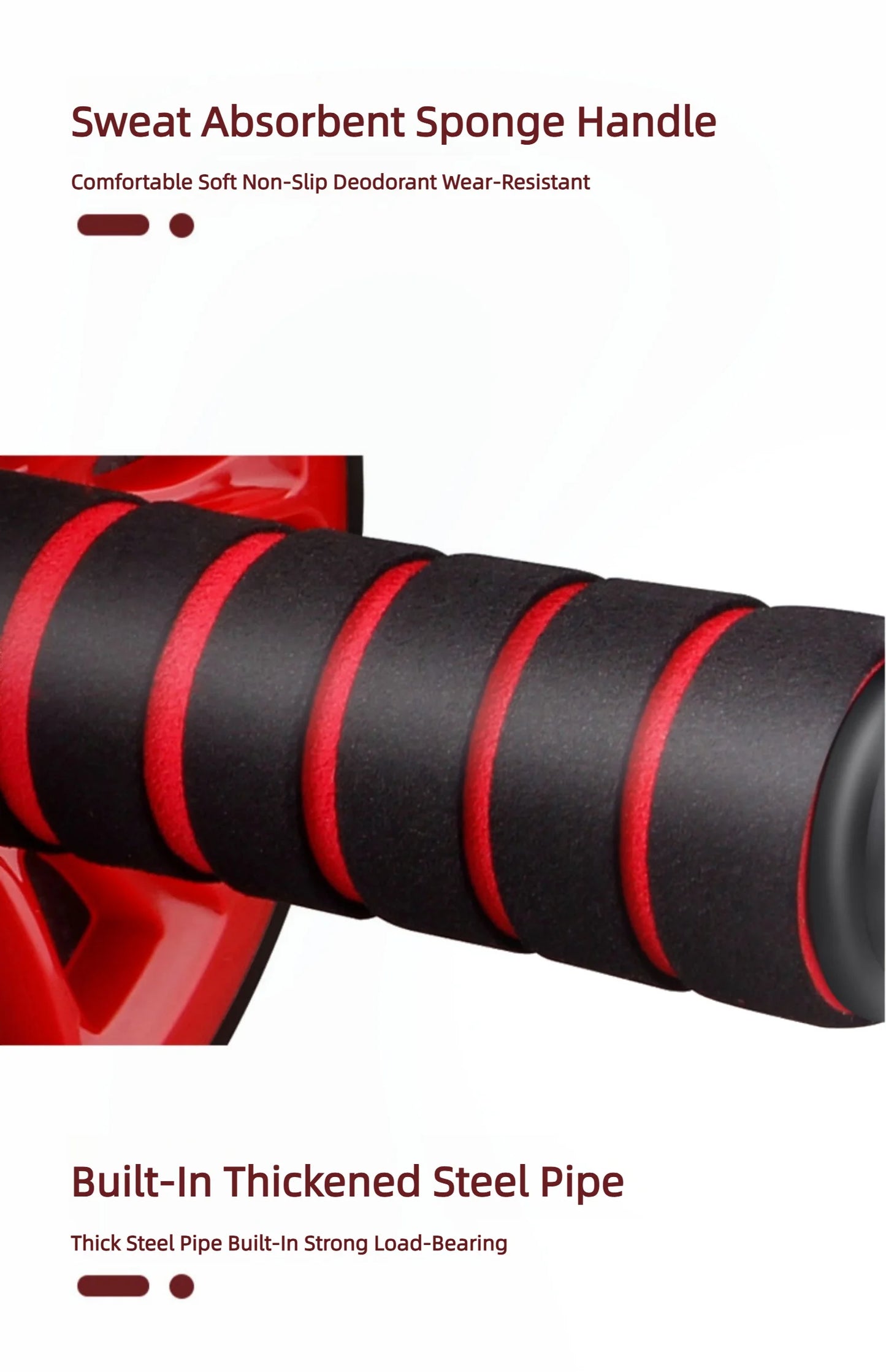 Big Roller For ABS Workout Wheel Exercise Equipment Core Abdominal Home Gym Muscle Device Fitness Men And Women Weight Loss