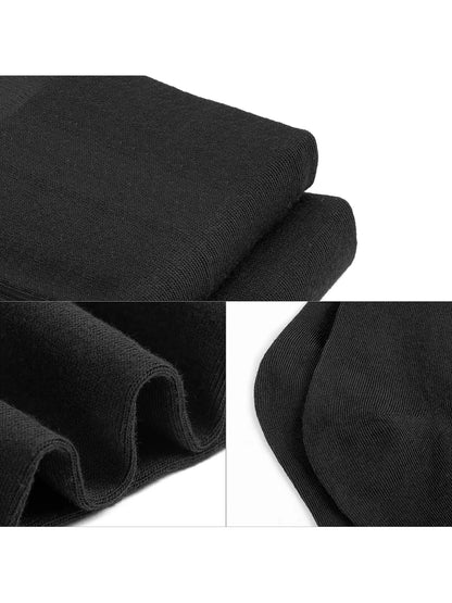 TRALOW  Plus Size Thigh High Socks Extra Large Stripe Over Knee High Stockings for Women Comfortable and Warm For Cosplay Yoga