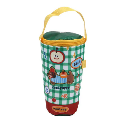 Portable Milk Tea Tote Bag Heat Preservation Bag Carrying Insulated Cup Cover Umbrella Bag Handbag Camping Drinkware Accessories