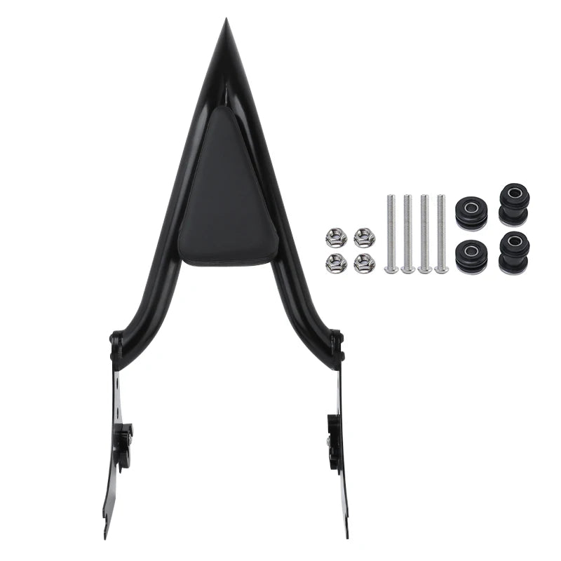 Motorcycle Rear Passenger Sissy Bar Backrest with Cushion Pad Detachable For Harley Sportster XL 1200 883 72 48 Iron 2004-2022