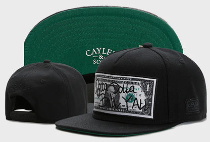 Snapback Hats for Men Hip Hop Style Hats Solid Baseball Hats Adjustable Snapback Cap Flat Brim Baseball Caps
