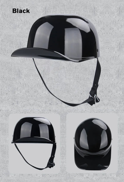 2023 NEW Gourd Baseball Cap Special Motorcycle Off-road Vehicle Battery Car Helmet Suitable For Men And Women Handsome Novel