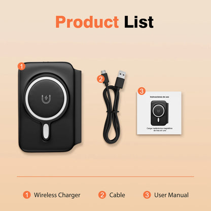 15W Wireless Chargers Magnetic 3 in 1 Foldable Stand Pad Dock Fast Charg Travel iPhone17 16 15 14 13 Pro Max Apple Watch Airpod