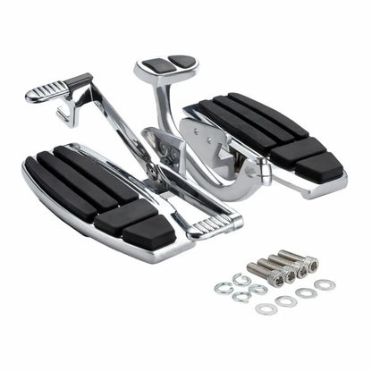 Motorcycle Driver Floorboard FootBoard Kit Pedal For Honda Goldwing GL1800 F6B Models 2001-2017 Valkyrie 2014-2015