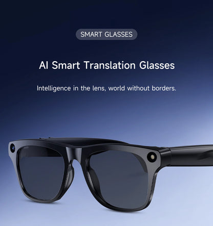 2026 AI Smart Glasses Camera Video Recording AI Photo Recognition Bluetooth Call Translation Voice Assistan Sunglasses Men Women