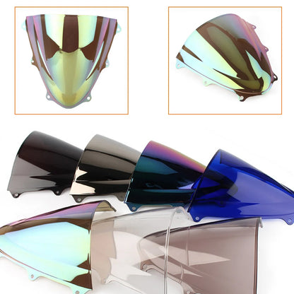 Windshield For Suzuki GSX-R GSXR 600 750 GSXR600 2011-2018 K11 Double Bubble WindScreen Motorcycle Accessories Fairing Deflector