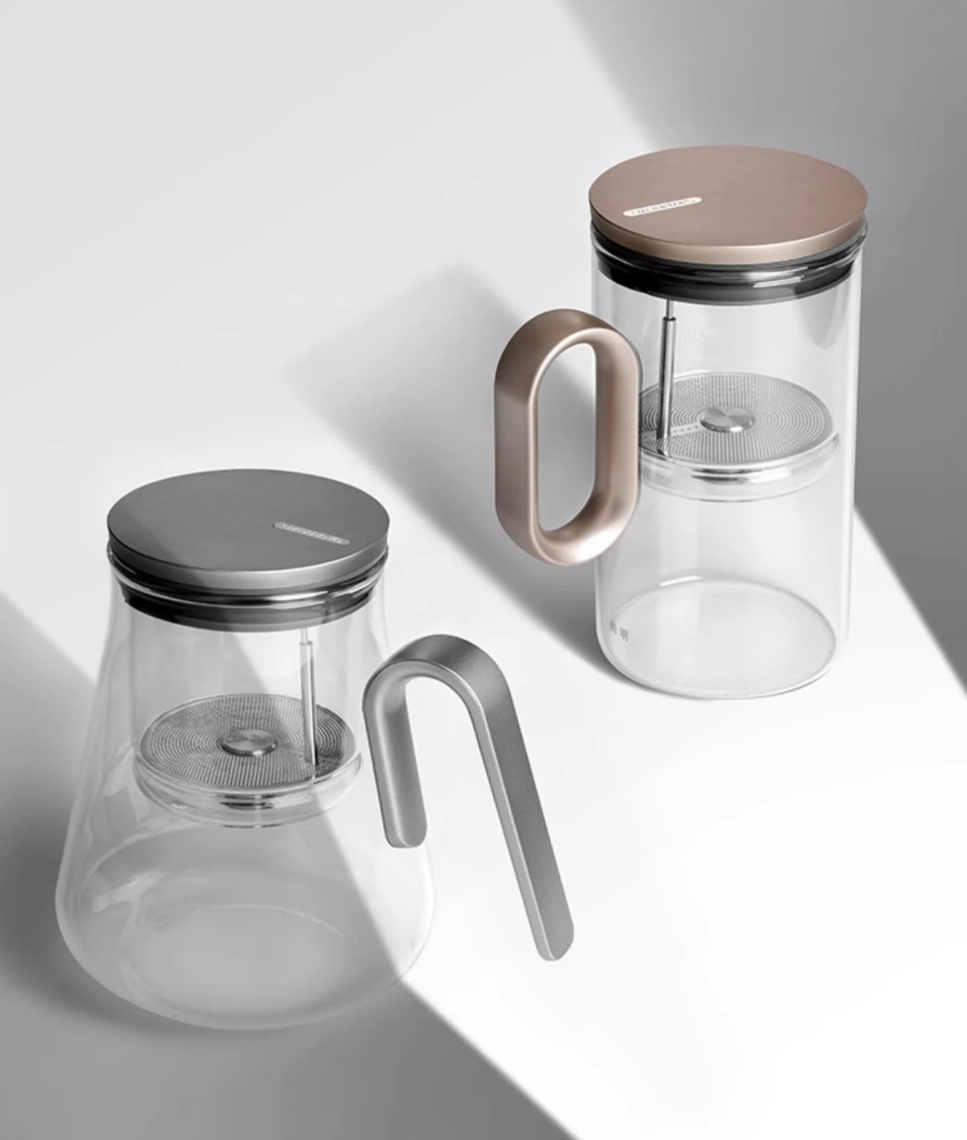 Samadoyo-Magnetic Switch Tea Pot, High-End Tea Set, Tea Water Separator, Household Tea Making Tool, Heat-Resistant Glass Tea Dis