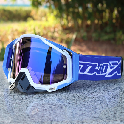 Motorcycle Glasses Dirt Bike MX Goggles Anti-Fog HD Lens Motocross Enduro Sunglasses Windproof Ski Goggles Factory Wholesale