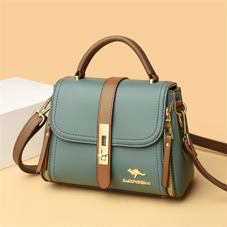 Genuine Brand Purses and Handbags Crossbody Luxury Designers High Quality Leather Fashion Messenger Shoulder Bags Tote Cover Sac