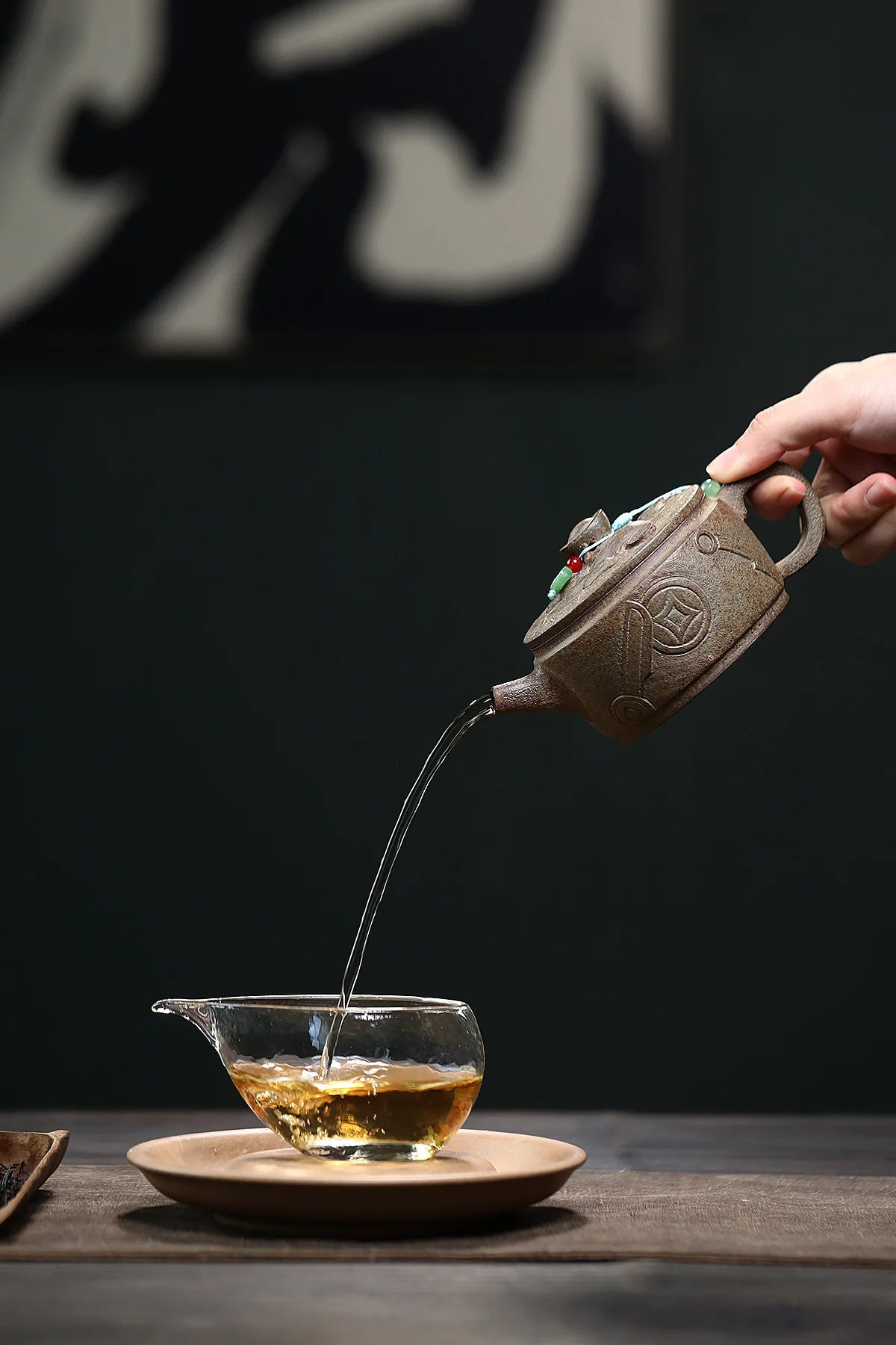 250ml Exquisite Yixing Purple Clay Teapots Master Handmade Large Caliber Pot Raw Ore Agilawood Mud Kettle Chinese Zisha Tea Set