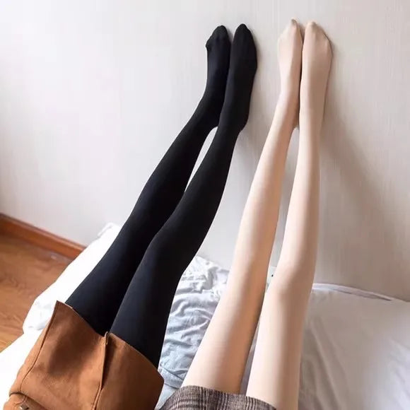 1/2pairs New Colorful Winter Warm Velvet Leggings for Women High Waist Tights Stretchy Leggings Sexy Stockings Fleece Pantyhose