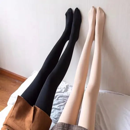 1/2pairs New Colorful Winter Warm Velvet Leggings for Women High Waist Tights Stretchy Leggings Sexy Stockings Fleece Pantyhose