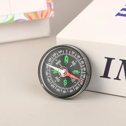 35/40MM Handheld Compass ABS Camping Pocket Compass Portable  Climbing Riding Children Gift Outdoor Survival Gear B.H