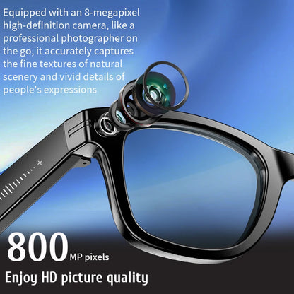 New Upgrade smart glasees With Camera Video Recording AI Photo Recognition Bluetooth Call Translation Voice Sunglasses Man 2026