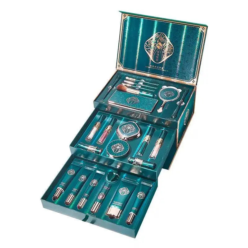 23-piece high-end luxury makeup and skincare gift set, a complete set of skincare, makeup and beauty tools, the best choice as a
