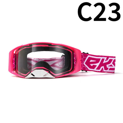 Off-Road Motorcycle Goggles - Windproof, Dustproof Protective Eyewear for Motocross, ATV Riding, Cycling & Outdoor Adventures,