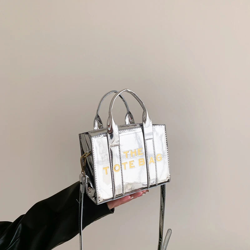 The Tote Bags For Women Crossbody Female Handbag New Solid Words Lette Leisure Large Bag Luxury Fashion Bag designer Bag for PU