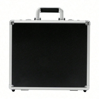 Locking Briefcase, Hard Security Briefcase With Dual Combination Locks, Briefcases For Bussiness