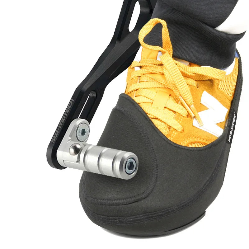 Motorcycle Shifter Shoe Protector Anti-Slip Waterproof Adjustable One Size Fits Most Adult Shoes Boots Sneakers Motocross Boots