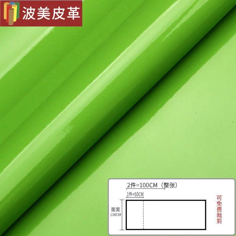 Pvc Patent Leather Fabric By The Meter for Jacket Skirt Bag Clothes Diy Sewing Cloth Waterproof Slightly Hard Wearable Glossy