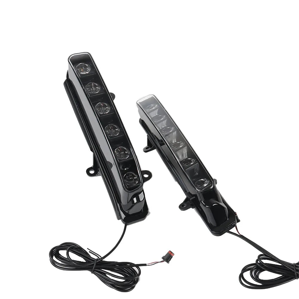 Motorcycle Fairing Undercover Turn Signal LED Daytime Running Light Integrated Design For Touring CVO Street Road Glide 23up