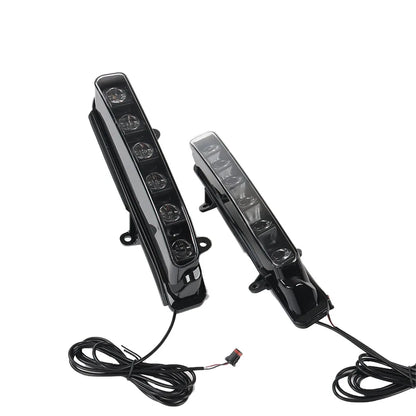 Motorcycle Fairing Undercover Turn Signal LED Daytime Running Light Integrated Design For Touring CVO Street Road Glide 23up
