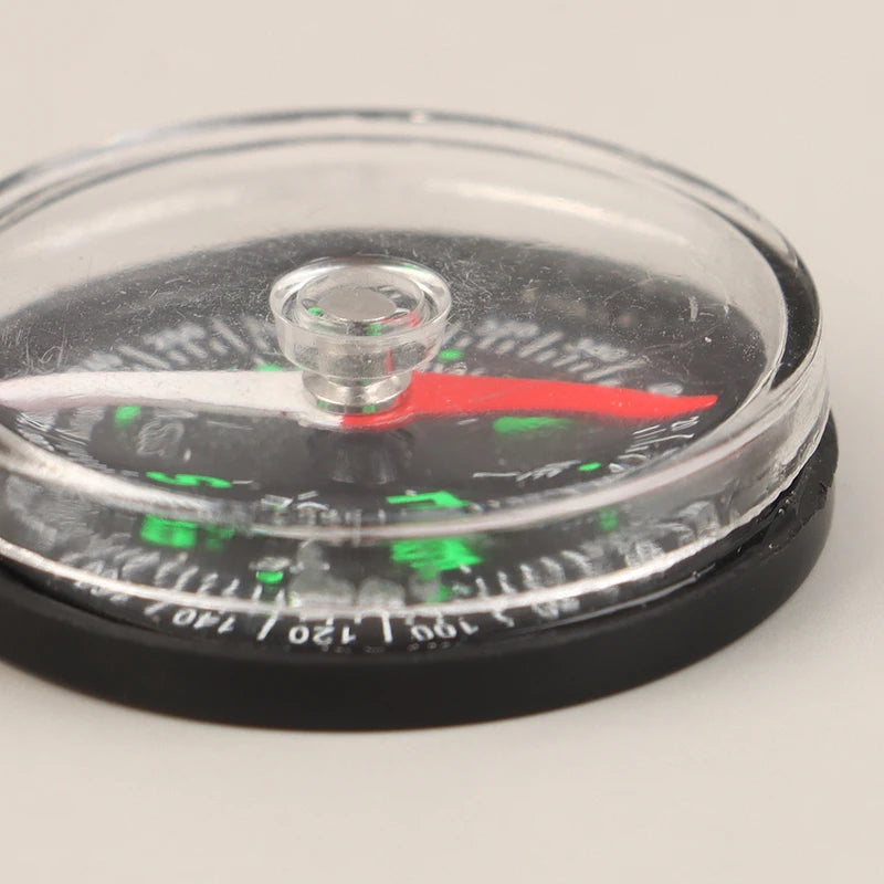 35/40MM Handheld Compass ABS Camping Pocket Compass Portable  Climbing Riding Children Gift Outdoor Survival Gear B.H