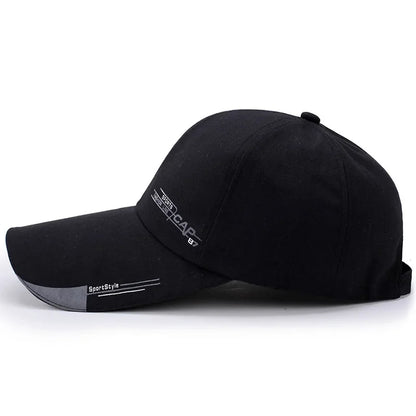 Baseball Cap Sports Cap Solid Color Sun Hat Casual Fashion Outdoor Hip-Hop Gats for Men and Women Hat